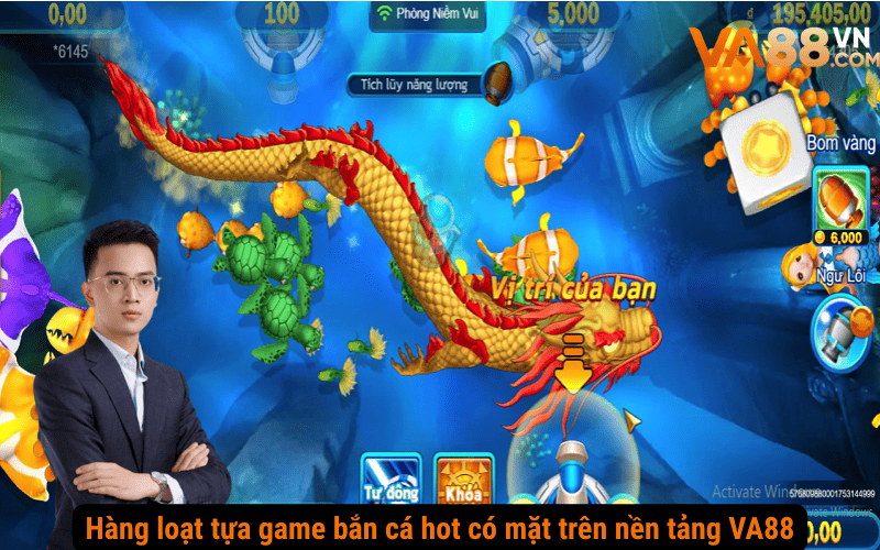 Hàng loạt tựa game bắn cá hot có mặt trên nền tảng VA88