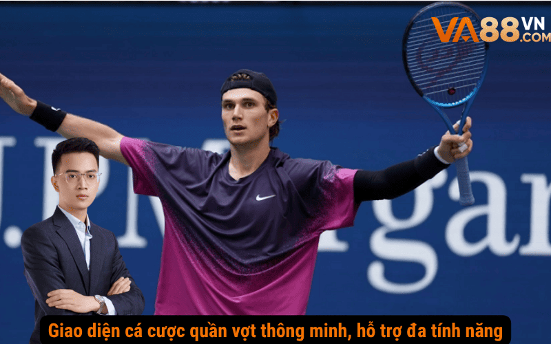 Giao diện cá cược quần vợt thông minh, hỗ trợ đa tính năng