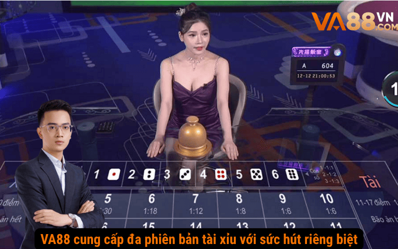 VA88 cung cấp đa phiên bản tài xỉu với sức hút riêng biệt